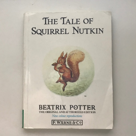 Beatrix Potter The Tale of Squirrel Nutkin Mini Paperback Book - Picture 1 of 6